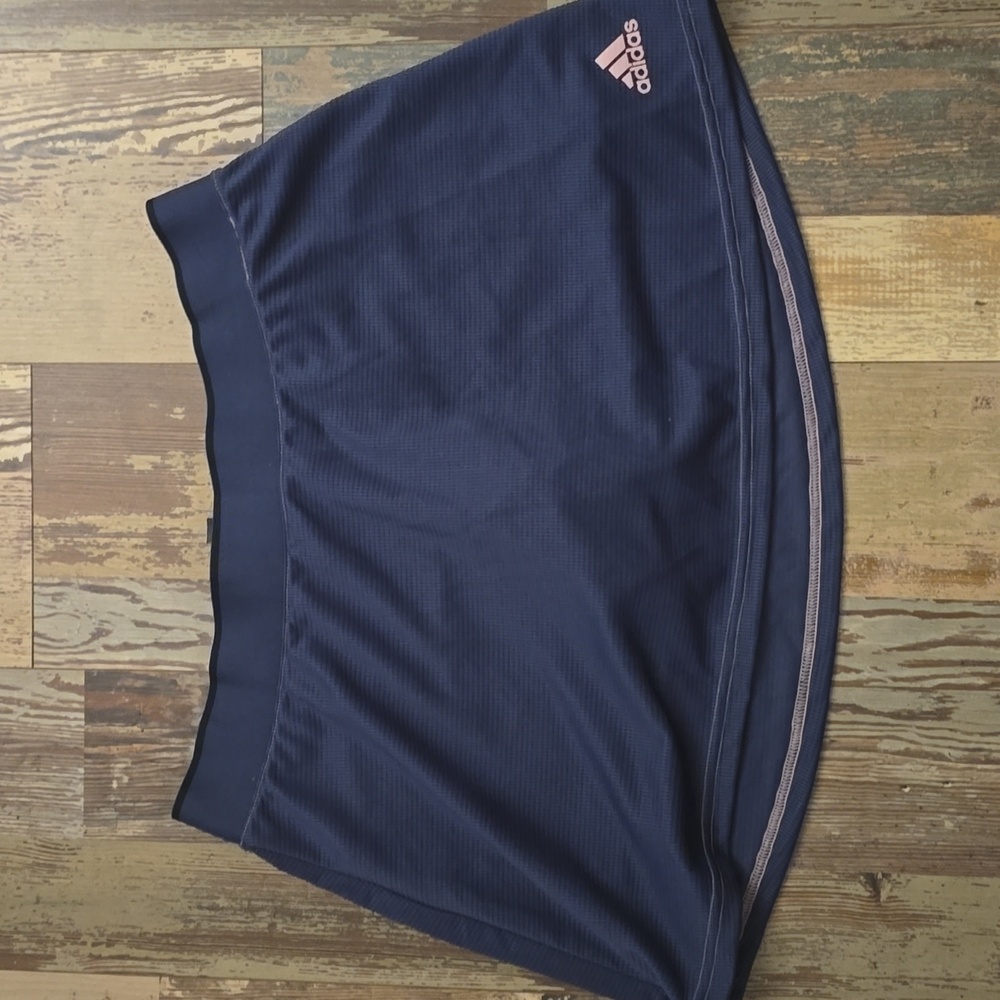 Adidas Womens Club Tennis Skort Shadow Navy Size Large Inseam‎ 4''